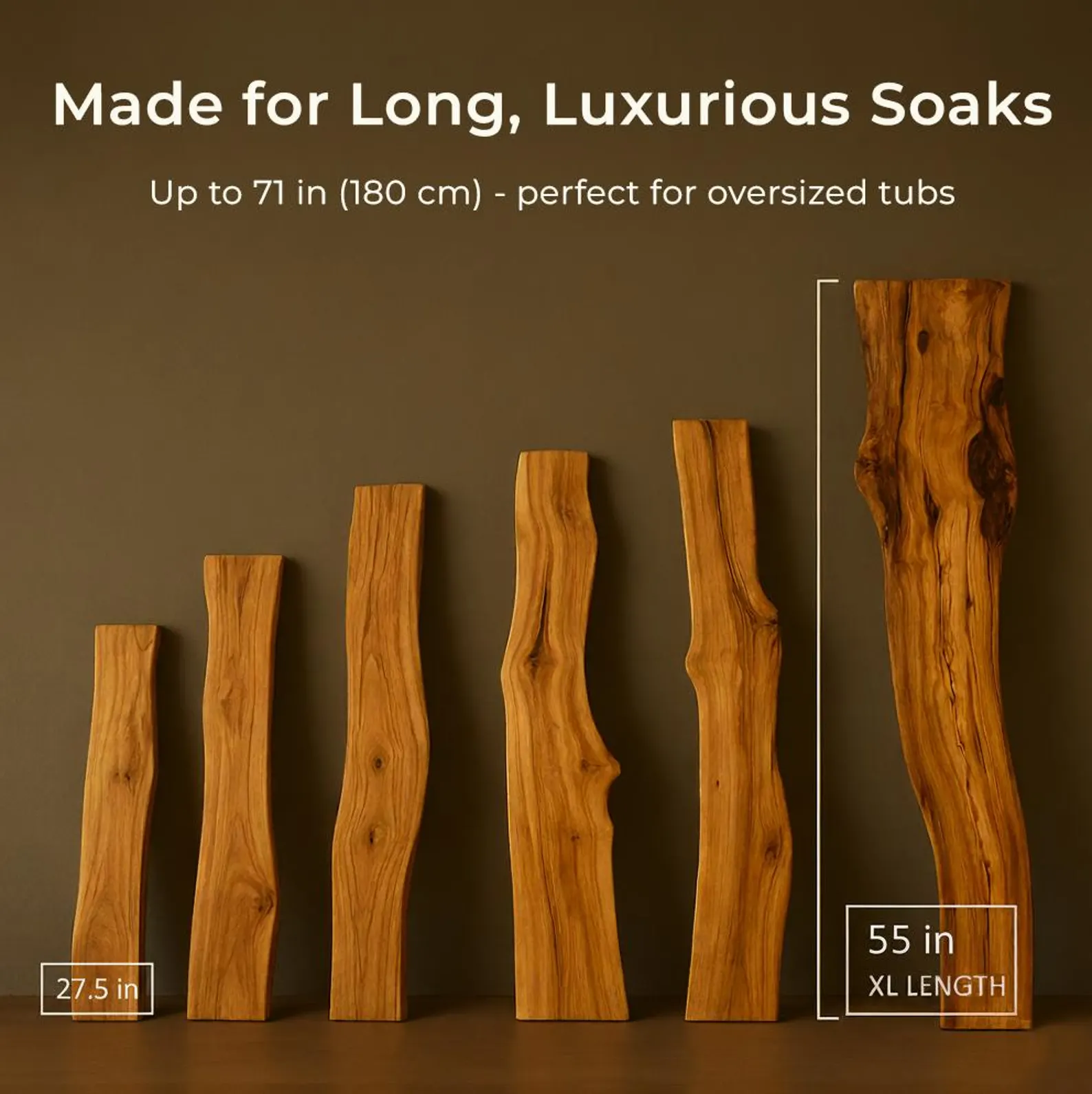 Olive Wood Bath Tray